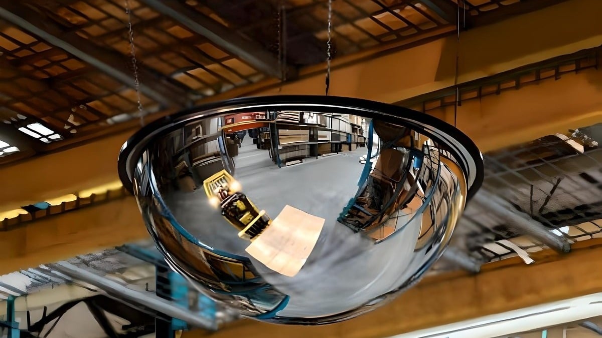 Enhancing Security and Design in Corporate Settings with Safety Mirrors